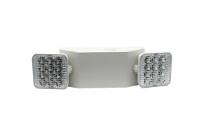 Wholesale 3 Hours Duration Indoor Emergency LED Exit Light 3W 85-265V Dual Head Luminaire Wall Mountable from china suppliers