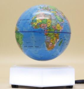 Wholesale new hexagon magnetic floating levitate globe decor 8 inch from china suppliers