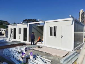 Wholesale 40ft X 20ft Prefab Tiny Homes For Sale Green House Kit Mobile House Modular Homes For Costa Rica Site Worker Dormitory from china suppliers