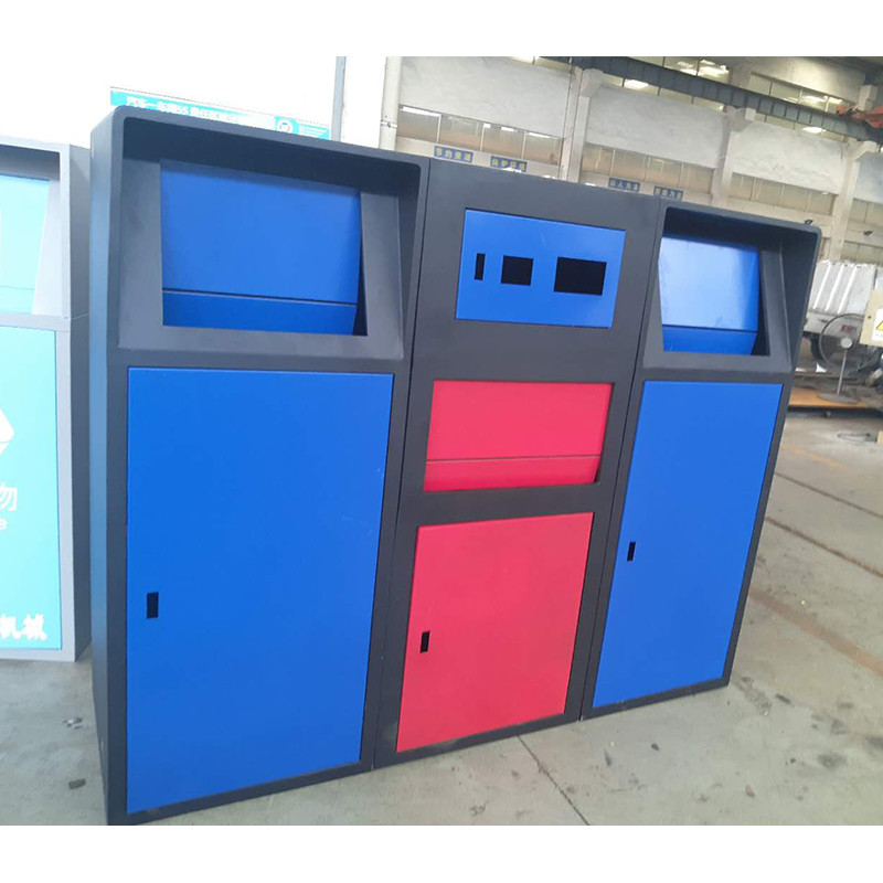 Trash can Outdoor large capacity classification thickened sanitation with cover