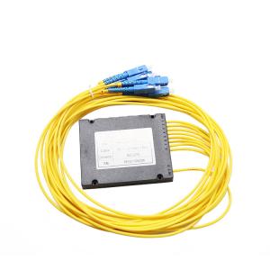 Wholesale Low Insertion Loss Abs Box Fiber Optic PLC Splitter , Splitter Plc 1x8 from china suppliers