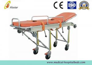 Wholesale Full Automatic Loading Stretcher Folded Emergency Patient Ambulance Stretcher Trolley (ALS-S008) from china suppliers