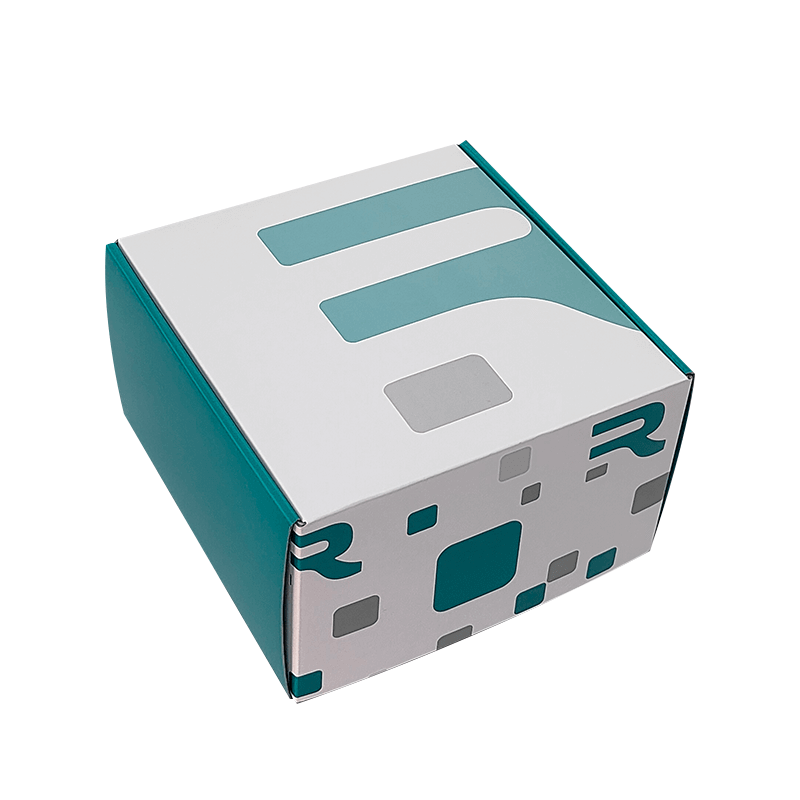 Recyclable Mailer Shipping Boxes Flat Packed Kraft Corrugated Mailer Boxes