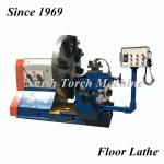 Separate Headstock Conventional Lathe Machine For Machining Big Flange