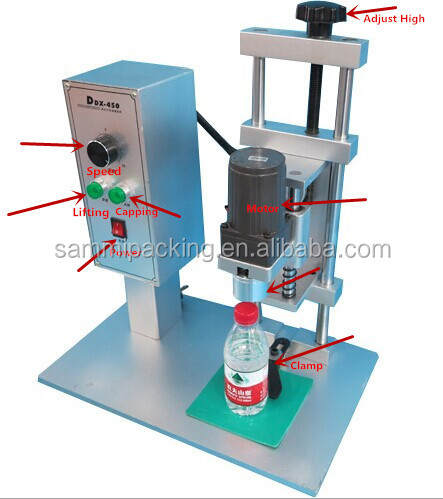 Semi-Automatic Bottle Capping Machine with 220V/50HZ/60HZ Power and 20-40 Times/Min Speed for Food and Beverage Industry