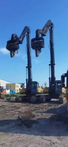 Wholesale Steel Excavator Pile Driving Machine 7.5 Tons Weight 3 Tons Load Capacity_IDLE from china suppliers