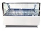 Adjustable Temperature Ice Cream Display Freezer Showcase