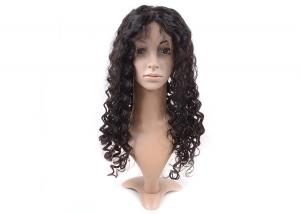 Wholesale Real Mink Brazilian Human Hair Curly Lace Front Wigs Long Life Time For Black Women from china suppliers