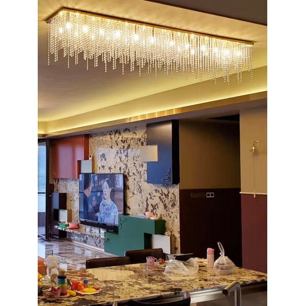 Nordic home decoration crystal chandelier restaurant extra large chandelier(WH-CA-106)