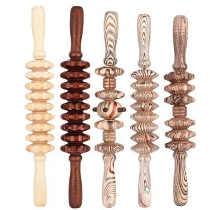 Wholesale 39CM 18CM SGS Wooden Massage Roller Stick For Body Acupuncture from china suppliers