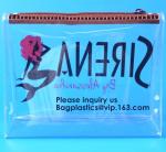 Clear Vinyl Slider Bags/ PVC EVA Zipper Bag,Clothes Packaging Suited Frosted PVC