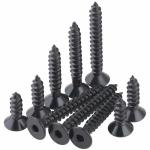 Hex Drive Flat Head Alloy Stainless Steel Self Tapping Screws 6-40mm Length M6