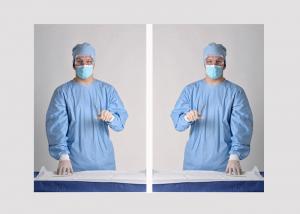 China Non Toxic Disposable Dressing Gowns Prevent Cross Infection For Medical Treatment on sale