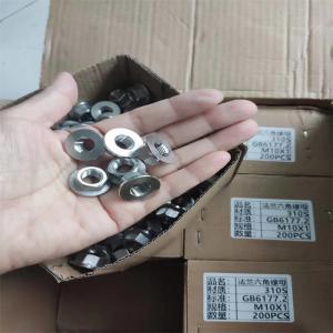 Wholesale High Strength 310S Hexagon Flange Nut / Bolt Gasket Corrosion Resistant from china suppliers