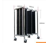 ESD PCB Storage SMT Feeder Carts 950mmx550mmx1300mm Four wheel