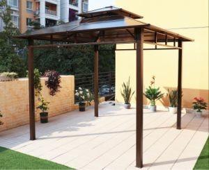 Wholesale Aluminum Profile Hard Top Pavilion Canopy 0.5 Rotary Metal Roof Gazebo from china suppliers