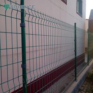 Wholesale 3mm 3d Fence Panels Coated Border Green Garden Wire Mesh Fence With V Folds from china suppliers