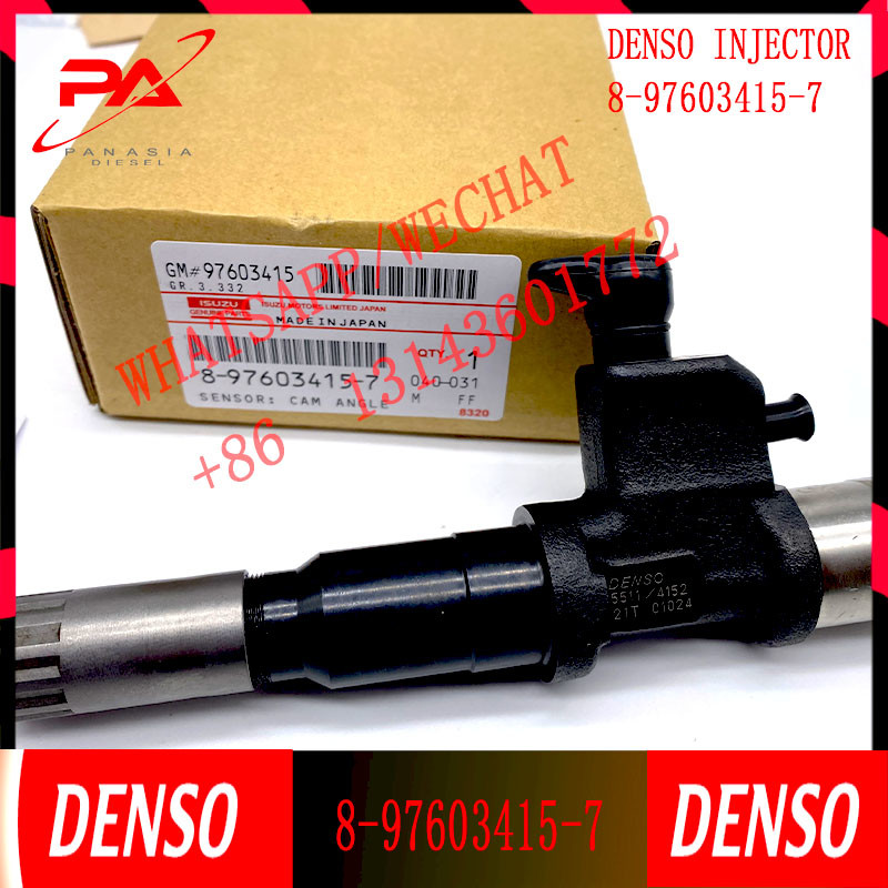 8-97603415-7 DELPHI Diesel Injector Fuel Common Rail Sprayer 095000-8933 8-97603415-7