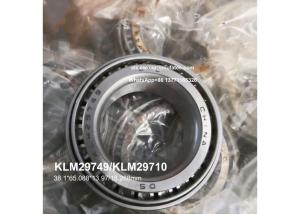 Wholesale KLM29749/KLM29710 KLM29749/10 automotive bearings special taper roller bearings 38.1*65.088*18.288/13.97mm from china suppliers