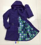 317 ladies padding long jackets stock (coats,blouzes,tops)
