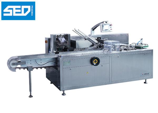 Automatic Cookies Cartoning Machine Chocolate Chip Cookies Box Packing Machine