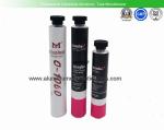 Diameter 32mm Empty Metal Paint Tubes , 100ml Cream Packaging Empty Aluminum