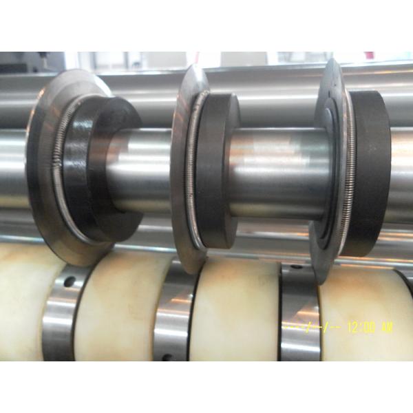 PVC Roll Slitting Machine High Speed 380V Auto Tension Control