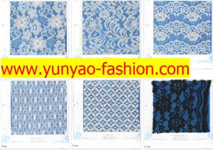 Wholesale fancy flower design nylon stretch lace fabric dress white lace fabric from china suppliers