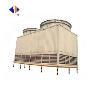 Wholesale FRP Industrial Square Counter Flow Water Cooling Tower 10-1000m3/h Easy to Operate from china suppliers
