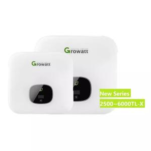 Wholesale Growatt MIN 6000TL-X 2.5Kw 3Kw 3.6Kw 4.2Kw 4.6Kw 5Kw 6Kw 1Phase On Grid Solar Power Inverters from china suppliers