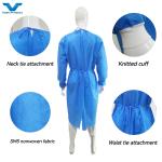 Adequate Inventory Antistatic Disposable Surgical Gown Waterproof Breathable