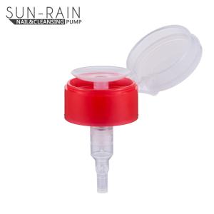 Wholesale Plastic nail polish remover pump with out spring nail dispenser SR-705B from china suppliers