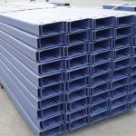 Thickness 3mm Galvanized Steel C Channel Beam For Solar Systems