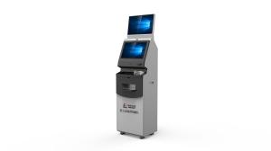 Wholesale Dual Screen Hotel Self Service Check In / Out Kiosk from china suppliers