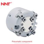 Repeatability 0.01mm 4 Jaw Pneumatic Gripper Cylindrical Robot Arm