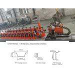 High Speed Light Keel Drywall Roll Forming Machine 12stations 7.5Kw 45#