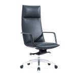 Modern Black Leather Office Chair Boss Swivel Computer Office Leather Furniture
