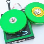 Industrial Survey Tape Measure Long 20m Portable Retractable PVC Plastic