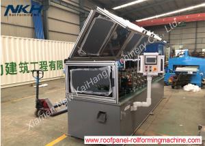 Wholesale High Speed Metal Roof Ridge Cap Roll Forming Machine With Embossing/ Stiffener from china suppliers
