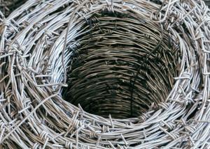 Wholesale Farm Protection Length 200m Single Strand Hot Dipped Galvanized Barbed Wire from china suppliers