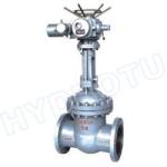 Electric /Manaul Drived Flanged Gate Valve / Sluice Valve with Diameter 100 -