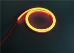 Pink And Ice Blue Silicone Rope LED Ribbon Lights 12 / 24V IP67