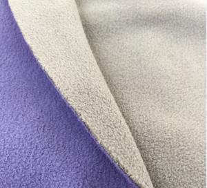Wholesale Two sides brushed two sides anti-pilling good thermal superior handfeel for casual suit Polar fleece knitted fabric from china suppliers