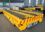 Factory Apply 45 Ton Large Capacity Roller Electric Rail Transfer Cart