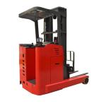 1.5 - 2T 8m Battery Powered Stand On Electric Reach Truck EPS Steering