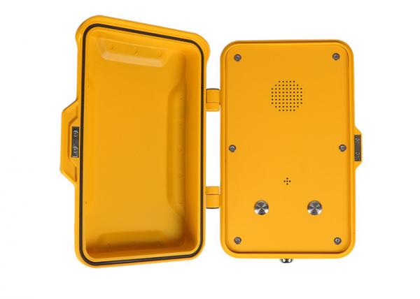 Quality IP67 Outdoor Emergency Industrial VoIP Phone SIP Intercom Simple Installation For Tunnel for sale