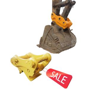 Wholesale Safe High Effective Hydraulic Excavator Quick Coupler Hitch With Pins For Cat Hitachi Komatsu Sanny from china suppliers
