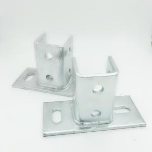Wholesale 3-10mm Connector Strut Channel Fittings HDG Stainless Electrical Strut Channel Accessories from china suppliers