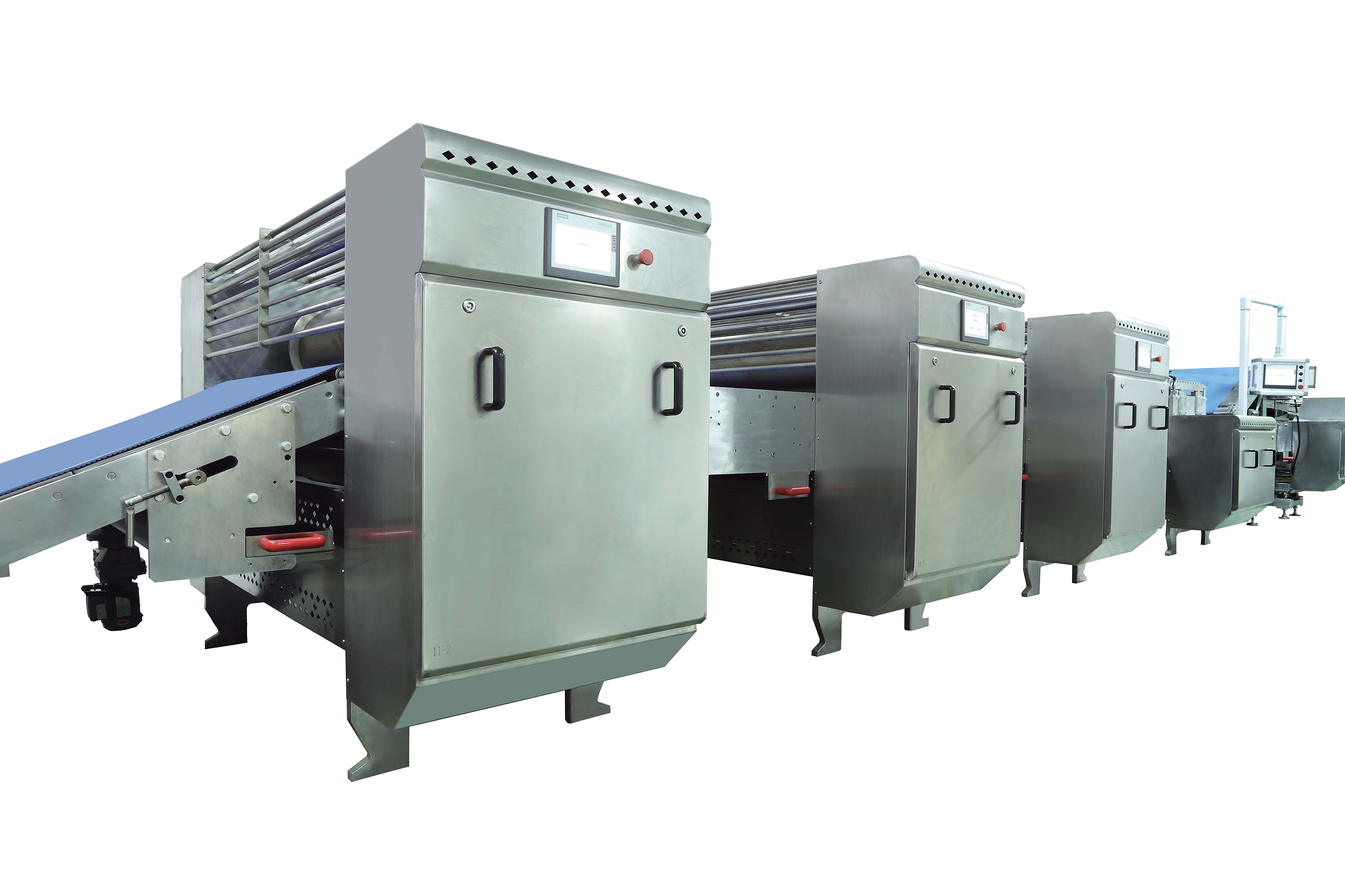 Stainless Steel 304 Bear Biscuit Making Line / Hard Biscuit Machine