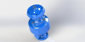 Wholesale DN50 - DN600 Sewage Air Release Valve With 316SS Internal Parts For JIS from china suppliers